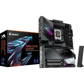Základní deska GIGABYTE MB Sc LGA1851 Z890 AORUS MASTER, Intel Z890, 4xDDR5, 1xHDMI, 2xThunderbolt, WiFi