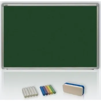 Kancelářský nábytek Magneticko-keramická tabule 90x60 - křída, ALU23 (P-TKA96P3)