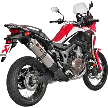 Výfuk pro motocykl AKRAPOVIČ tlumič SLIP-ON LINE TI/SS CRF1000L SILVER