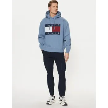 Pánská mikina Tommy Jeans Mikina Flag DM0DM21174 Modrá Regular Fit XL