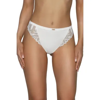 Kalhotky Dámské brazilky 2104/b Yasemin cream - AVA krémová S