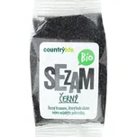 Country Life Sezam černý neloupaný BIO 100 g
