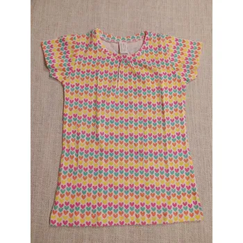 Dívčí tričko Srdíčka Velikost: 104 cm 1-2 roky Výprodejní akce