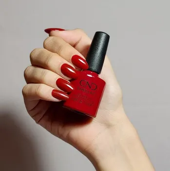 Lak na nehty CND SHELLAC - UV COLOR - SCARLET LETTER 7,3ml