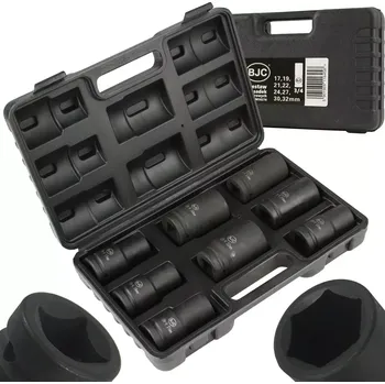 Bit HLAVICE NÁSTRČNÁ RÁZOVÁ 3/4" 17-32mm BJC SADA 8KS M58276