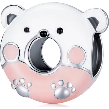 Přívěsek Elenys stříbrný přívěsek Donutek medvídek