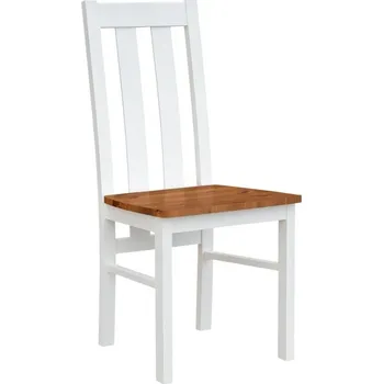 Jídelní židle Jídelní židle KT10 borovice bílá/dub