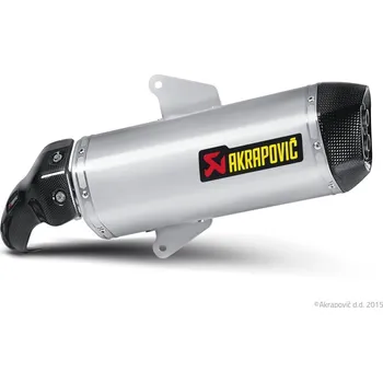Výfuk pro motocykl AKRAPOVIČ tlumič SLIP-ON LINE GP 800 " LEFT