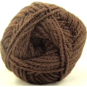 Příze Alize Burcum Klasik 493 - tmavě hnědá (akrylová dětská příze, 100g)