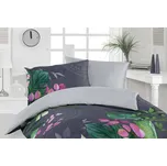 Povlečení Florella Renforcé Elisa Blau Rozměr: 70x90 + 140x200 cm - loznice21.cz