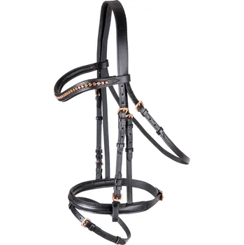 Věšák na sedlo a uzdečku WALDHAUSEN Uzdečka Star Rosemary Waldhausen, černá FULL