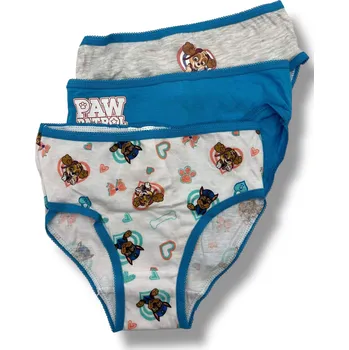 Dívčí spodní prádlo Paw patrol Dívčí kalhotky Tlapková patrola 3x kusy Barva: Růžová, Velikost: 116/122