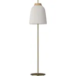 Bolia Opálově bílá skleněná stojací lampa Campa 146 cm