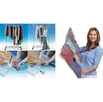 Úložný box 10x VAKUOVÉ PYTLE VAKUOVÝ PYTEL 80 x 60 cm