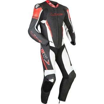 Moto kombinéza MBW T3 EVOLUTION ONE - pánská kožená jednodílná moto kombinéza - 52