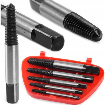 Závitořezný nástroj VYTAHOVÁK ZALOMENÝCH ŠROUBŮ SADA 5KS M58660