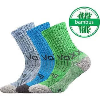 VoXX Dětské bambusové ponožky Bomberik - UNI (mix C) - 25-29