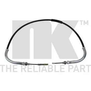 Lanko parkovací brzdy Tažné lanko, parkovací brzda NK 909303