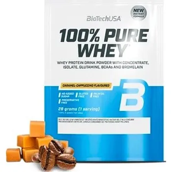 Protein BioTech USA 100% Pure Whey 28 g jablečný koláč