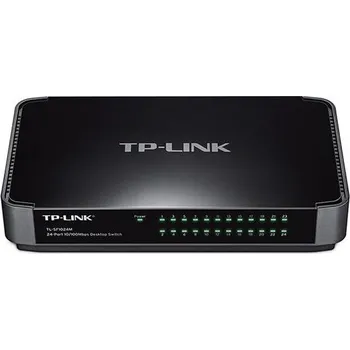 Počítačové příslušenství TP-Link TL-SF1024M Desktop Switch 24x 10/100Mbps, plastové šasi