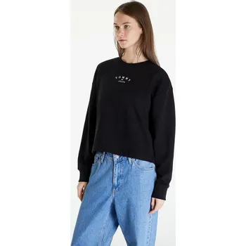 Dámská mikina Mikina Tommy Jeans Essential Logo 2 Relaxed Fit Crewneck Black L