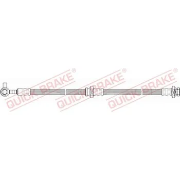 Brzdová hadice Brzdová hadice QUICK BRAKE 50.822