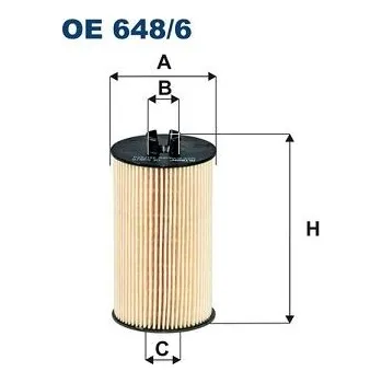 Olejový filtr Olejový filtr FILTRON OE 648/6