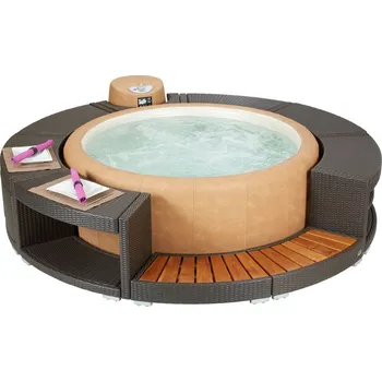 Ratanové obložení Velikost vířivky obložení: Portico 300+, Barva obkladu: Mocca