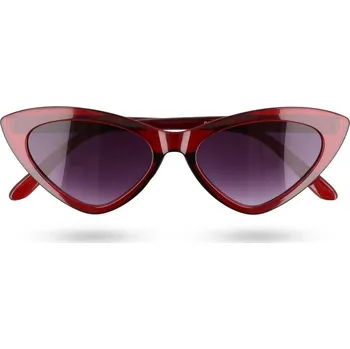 Sluneční brýle Červené dámské brýle "Triangle"