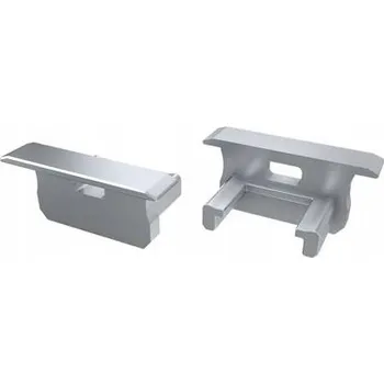 Příslušenství pro LED osvětlení Záslepka profilu B bílá s otvorem