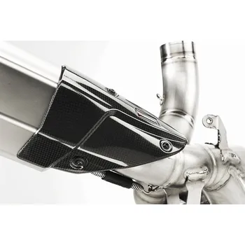 Výfuk pro motocykl AKRAPOVIČ štít CF P-HSD12SO4