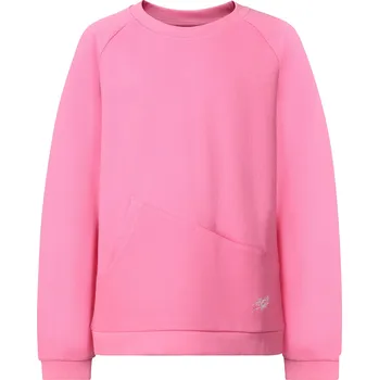 Chlapecká mikina Alpine Pro DORDO RŮŽOVÁ DĚTSKÁ BAVLNĚNÁ MIKINA 164-170