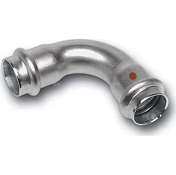 Vodovodní potrubí Oblouk 90° lisovací Sanha NiroTherm 91002A 28 mm FF