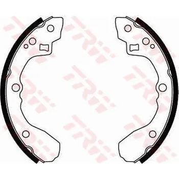 Brzdová čelist Sada brzdových čelistí TRW GS8205