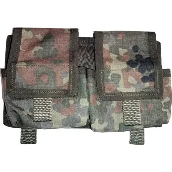 SVD dvojsumka molle - Flecktarn (starý typ) (Kapsa pro zásobníky svd)
