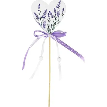 Velikonoční dekorace Zápich srdce D3049