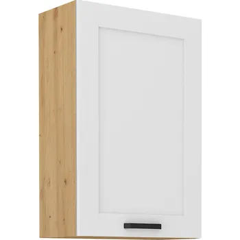 Kuchyňská skříňka Horní skříňka, bílá/dub artisan, LULA 60 G-90 1F