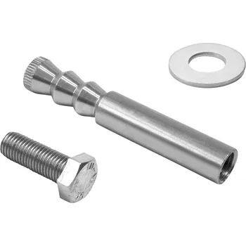 Zábradlí Pouzdro s vnitřním závitem Pouzdro s vnitřním závitem, Q VMZ-IG 90 M12, QS-558, vč. šroubu a podložky, ocel, pozink