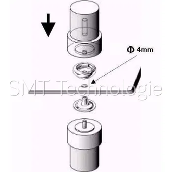 Nýtovací pistole Nýtovací nástroj - razník a kovadlinka 7804.809 - 101101030016