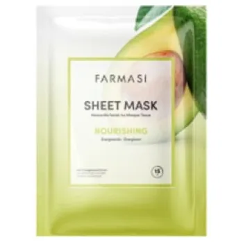 Pleťový krém Farmasi Vyživujicí textilní maska 1 ks (Hydratuje pokožku)