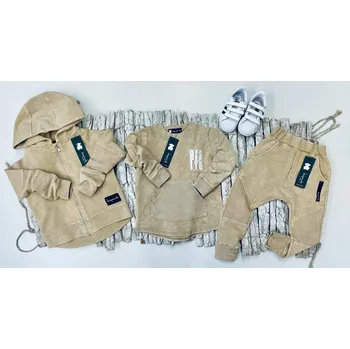 Chlapecká mikina Chlapecká mikina béžová Despacito velikost: 92