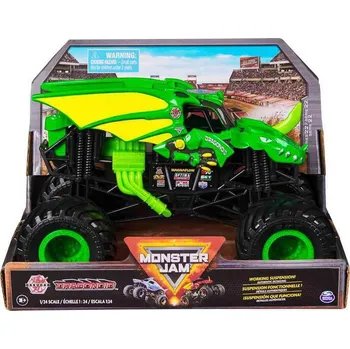 Spin Master Monster Jam Die-Cast Auto Dragonoid 1:24 zelený