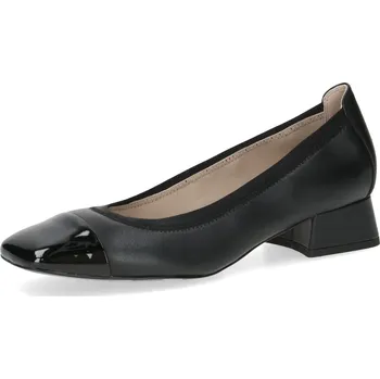 Dámské lodičky Dámské kožené lodičky 9-22302-44-019 Caprice černá Barva: black comb, Velikost: 38,5