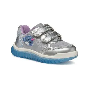 Dámské tenisky Geox Sneakersy B Lightyloo B5561A 0AJAS C1294 Stříbrná 23