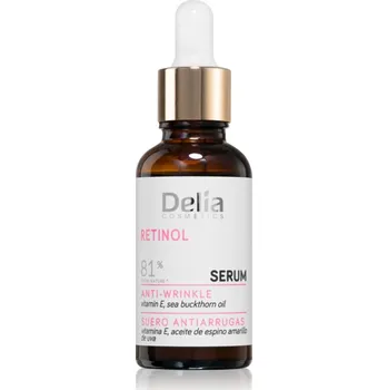 Pleťové sérum Delia Cosmetics Retinol Anti-Wrinkle Serum protivráskové sérum s retinolem 30 ml