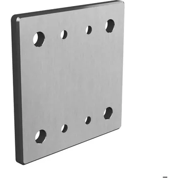 Kotevní deska, boční montáž pro MOD 3507 Kotevní deska, boční montáž pro MOD 3507, 150x60 mm, včetně M8 šroubů, nerez. ocel 304, kartáčovaná