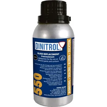 Průmyslové lepidlo DINITROL 550 základní nátěr pro konstrukční lepení 250ml, Černá