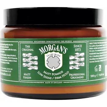Stylingový přípravek Morgan's Matt Pomade with Firm Hold 500 g - Matná pomáda na vlasy pro styling účesu