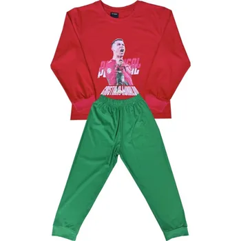 Chlapecké pyžamo Numberoplus Fotbalové dětské pyžamo Portugal - Cristiano Ronaldo CR7 Velikost: 7-let.(vel.116)