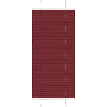 Roleta vidaXL Plisovaná roleta 55x150 cm Šířka látky 54,4 cm [4015185] Barva: Vínová